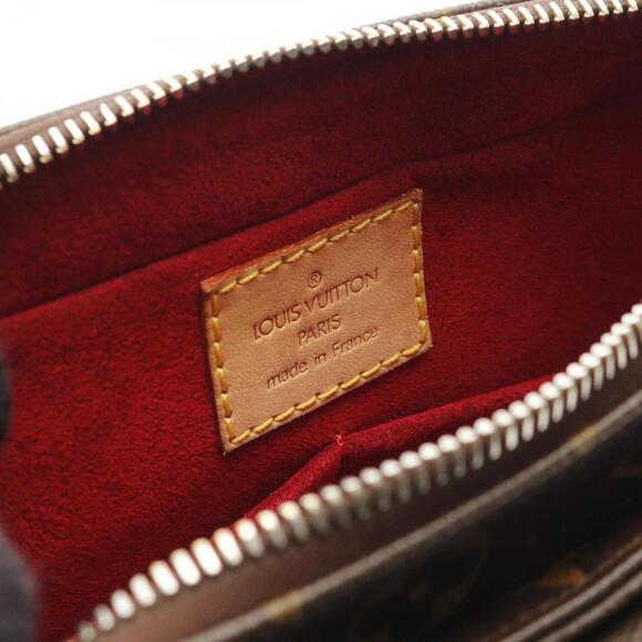 LOUIS VUITTON Brown Monogram Leather Shoulder Bag - Picture 5 of 11